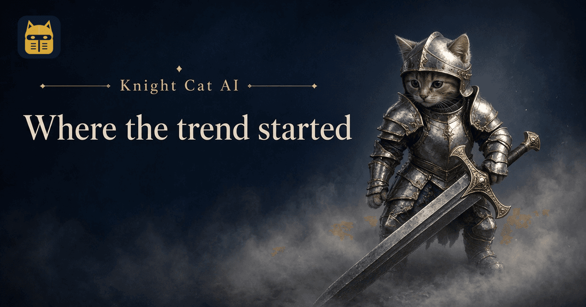 Where Did the Knight Cat Trend Come From?