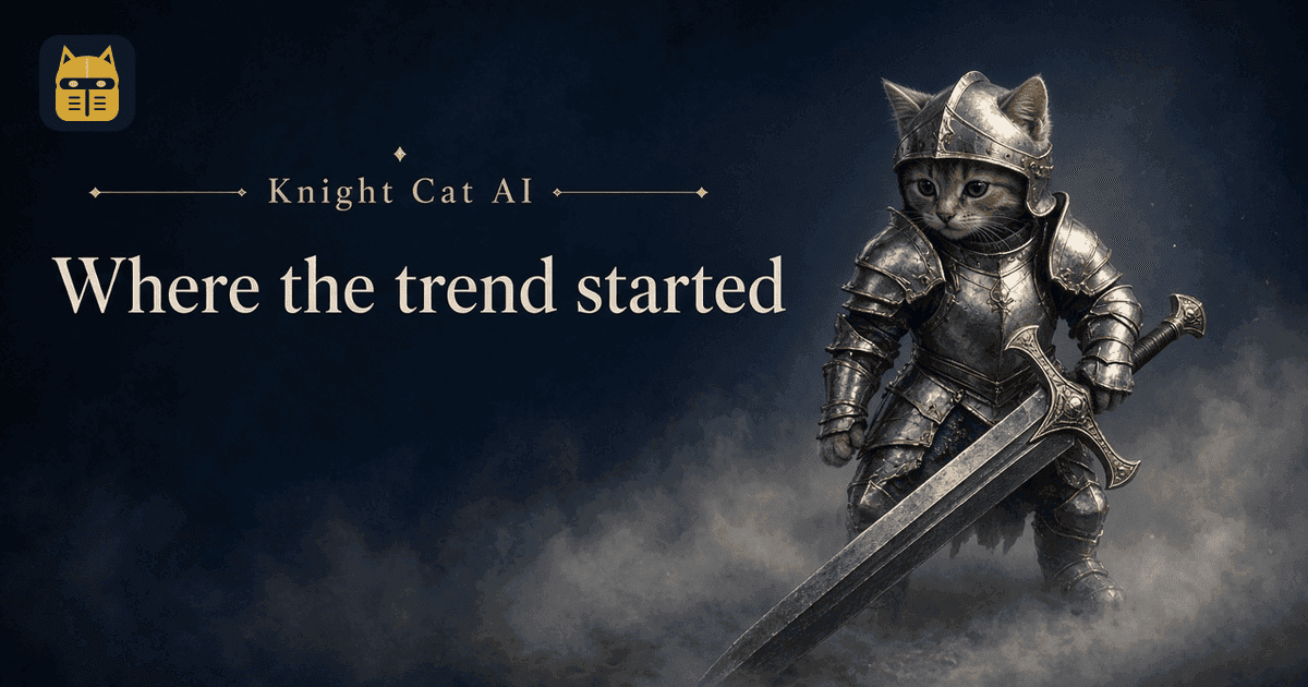 Where Did the Knight Cat Trend Come From?
