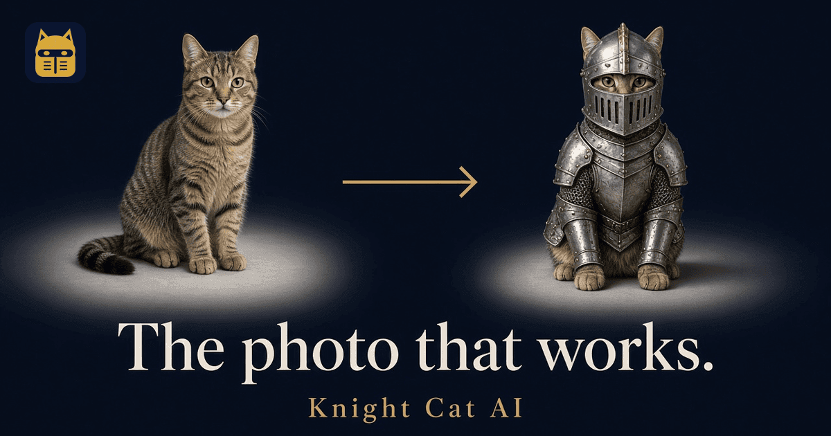 How to Take the Perfect Photo for a Knight Cat Video